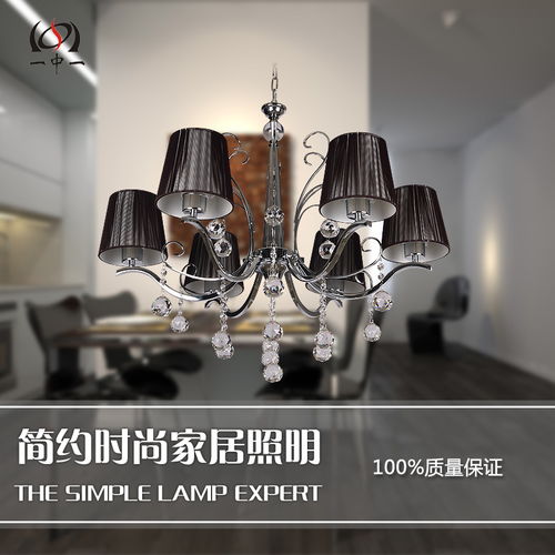 歐式風格水晶吊燈與裝飾臺燈 點亮家居時尚的藝術之光